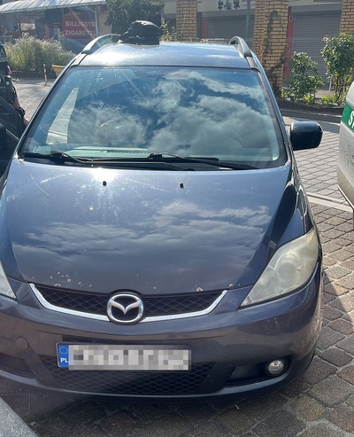 Zatrzymana Mazda Zatrzymana Mazda