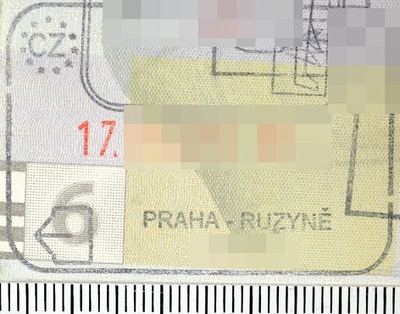 Fałszywe odbitki stempli kontroli granicznej Fałszywe odbitki stempli kontroli granicznej