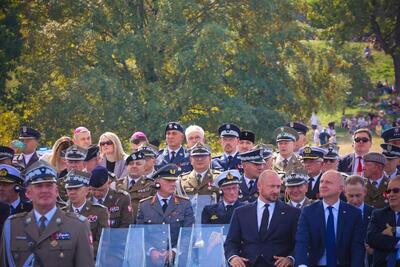 Uczestnicy obchodów Święta Wojska Polskiego Uczestnicy obchodów Święta Wojska Polskiego