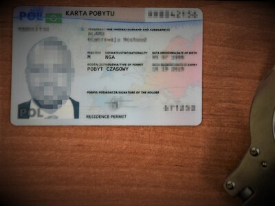Karta Pobytu ujawniona przy zatrzymanych cudzoziemcach Karta Pobytu ujawniona przy zatrzymanych cudzoziemcach