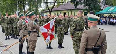 Funkcjonariusze Straży Granicznej podczas ślubowania w Nadbużańskim Oddziale SG Funkcjonariusze Straży Granicznej podczas ślubowania w Nadbużańskim Oddziale SG