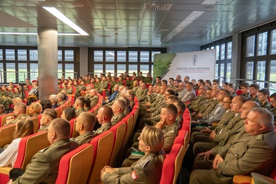 Uczestnicy Konferencji naukowej poświęconej Korpusowi Ochrony Pogranicza. Uczestnicy Konferencji naukowej poświęconej Korpusowi Ochrony Pogranicza.