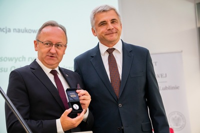 Uczestnicy Konferencji naukowej poświęconej Korpusowi Ochrony Pogranicza. Uczestnicy Konferencji naukowej poświęconej Korpusowi Ochrony Pogranicza.