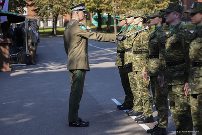 Rektor-Komendant WSSG podczas inauguracji roku akademickiego w Wyższej Szkole Straży Granicznej w Koszalinie. Rektor-Komendant WSSG podczas inauguracji roku akademickiego w Wyższej Szkole Straży Granicznej w Koszalinie.