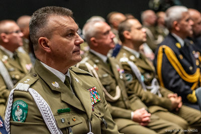 Komendant Główny Straży Granicznej gen. dyw. SG Robert Bagan podczas uroczystości jubileusz 30-lecia restytucji Prawosławnego Ordynariatu Wojska Polskiego Komendant Główny Straży Granicznej gen. dyw. SG Robert Bagan podczas uroczystości jubileusz 30-lecia restytucji Prawosławnego Ordynariatu Wojska Polskiego