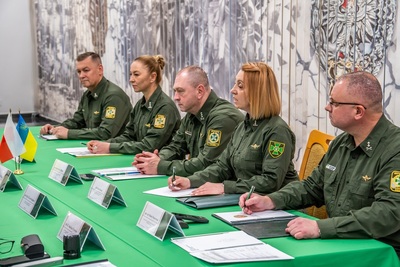 Delegacja ukraińska Konferencji Głównych Pełnomocników Granicznych Rzeczypospolitej Polskiej i Ukrainy. Delegacja ukraińska Konferencji Głównych Pełnomocników Granicznych Rzeczypospolitej Polskiej i Ukrainy.
