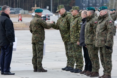 Komendant Główny SG i dowódca operacji Bezpieczne Podlasie. Komendant Główny SG i dowódca operacji Bezpieczne Podlasie.
