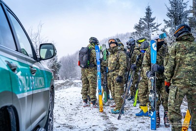 Skiturowe szkolenie SG i GOPR w Bieszczadach Skiturowe szkolenie SG i GOPR w Bieszczadach