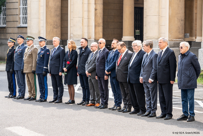 Uczestnicy uroczystości Uczestnicy uroczystości