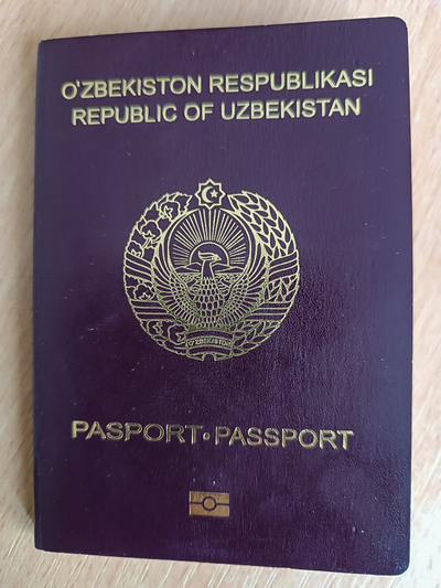 Paszport obywatela Uzbekistanu Paszport obywatela Uzbekistanu