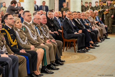 Podziękowania dla Straży Granicznej od Pary Prezydenckiej 