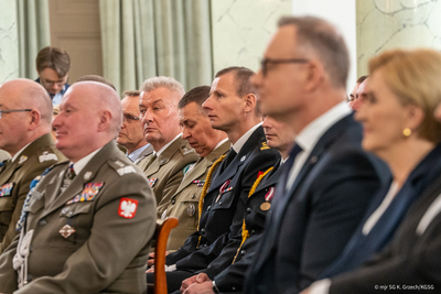Podziękowania dla Straży Granicznej od Pary Prezydenckiej 