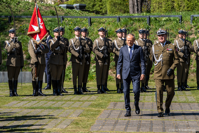 Uroczyste obchody upamiętniające 85. rocznicę Zbrodni Katyńskiej Uroczyste obchody upamiętniające 85. rocznicę Zbrodni Katyńskiej