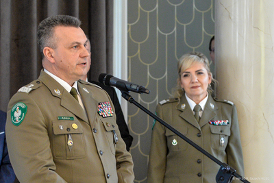 Komendant Główny SG przemawia podczas wielkanocnego spotkania w Komendzie Głównej SG Komendant Główny SG przemawia podczas wielkanocnego spotkania w Komendzie Głównej SG