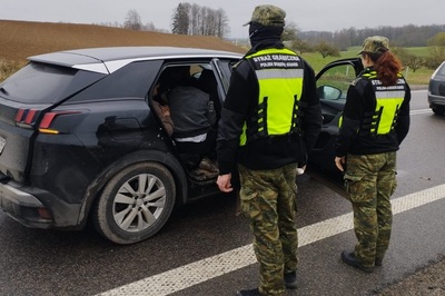 Pościg za kurierem i ujawnieni z drona 