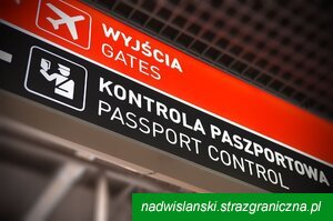 Napis kontrola paszportowa Napis kontrola paszportowa