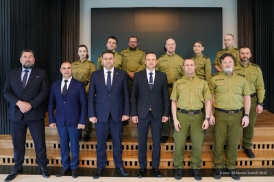 Delegacja Mołdawii podczas wizyty w Komendzie Głównej Straży Granicznej Delegacja Mołdawii podczas wizyty w Komendzie Głównej Straży Granicznej