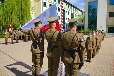Dzień Flagi Rzeczypospolitej Polskiej w Nadbużańskim Oddziale Straży Granicznej Dzień Flagi Rzeczypospolitej Polskiej w Nadbużańskim Oddziale Straży Granicznej