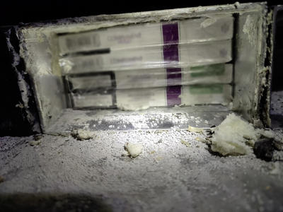 Zabezpieczone nielegalne papierosy Zabezpieczone nielegalne papierosy