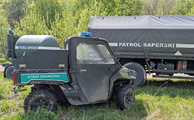 Pojazdy Straży Granicznej i patrolu saperskiego Pojazdy Straży Granicznej i patrolu saperskiego