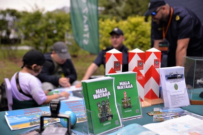 Straż Graniczna na kosmicznym Dniu Dziecka 