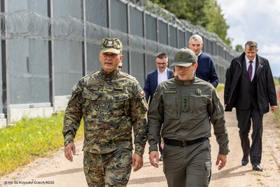 Wizyta wiceministrów spraw wewnętrznych Polski, Litwy i Łotwy 