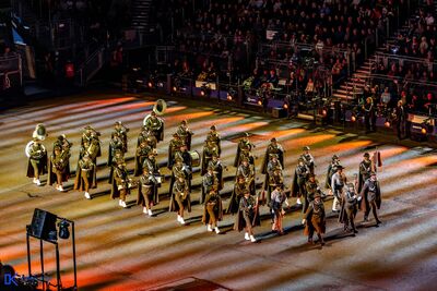 Występ Orkiestry Reprezentacyjnej Straży Granicznej na festiwalu The Royal Edinburgh Military Tattoo Występ Orkiestry Reprezentacyjnej Straży Granicznej na festiwalu The Royal Edinburgh Military Tattoo