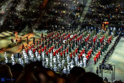 Występ Orkiestry Reprezentacyjnej Straży Granicznej na festiwalu The Royal Edinburgh Military Tattoo Występ Orkiestry Reprezentacyjnej Straży Granicznej na festiwalu The Royal Edinburgh Military Tattoo