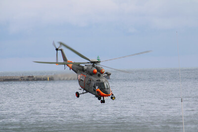Helikopter podczas szkolenia Helikopter podczas szkolenia