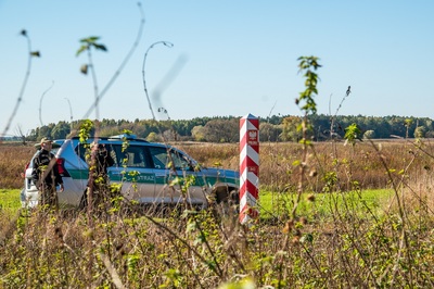 Patrol Straży Granicznej na granicy Patrol Straży Granicznej na granicy