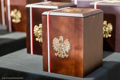 Ceremonia pogrzebowa szczątków Ofiar Zbrodni Katyńskiej 