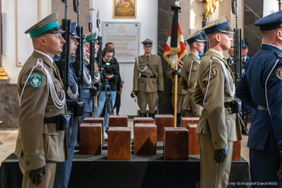 Ceremonia pogrzebowa szczątków Ofiar Zbrodni Katyńskiej 