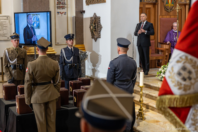 Ceremonia pogrzebowa szczątków Ofiar Zbrodni Katyńskiej 