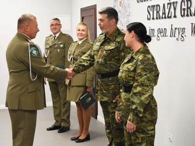 Nowi funkcjonariusze w szeregach Straży Granicznej Nowi funkcjonariusze w szeregach Straży Granicznej