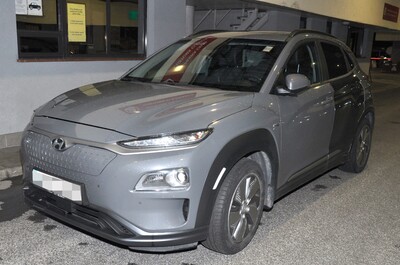 Zatrzymany hyundai Zatrzymany hyundai