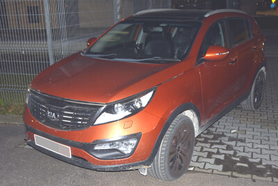 Odzyskana KIA Odzyskana KIA