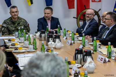 Spotkanie z ministrami spraw wewnętrznych krajów basenu Morza Bałtyckiego