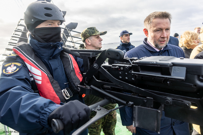 Spotkanie z ministrami spraw wewnętrznych krajów basenu Morza Bałtyckiego