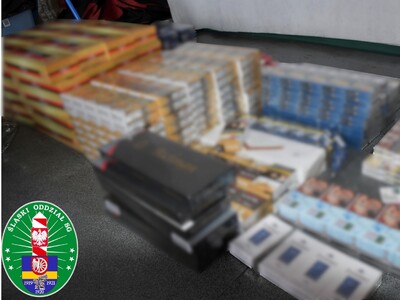 Zatrzymane nielegalne papierosy Zatrzymane nielegalne papierosy