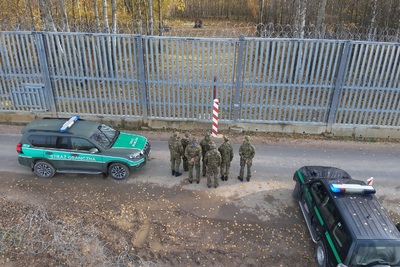 Straż Graniczna wspomina tragicznie zmarłych lotników. Straż Graniczna wspomina tragicznie zmarłych lotników.