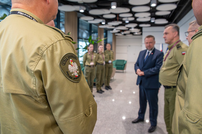 Konferencja prasowa Ministra SWiA 