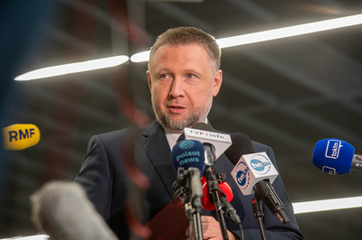 Konferencja prasowa Ministra SWiA 