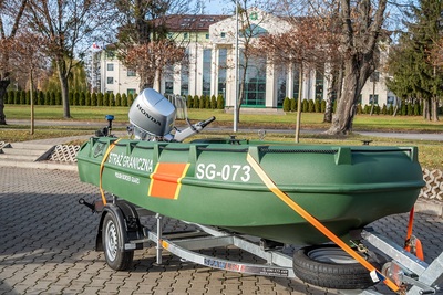Nowe łodzie patrolowe Straży Granicznej trafią do służby na Bugu Nowe łodzie patrolowe Straży Granicznej trafią do służby na Bugu