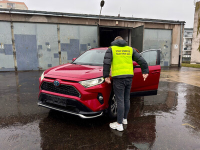 Odzyskany pojazd. Odzyskany pojazd.