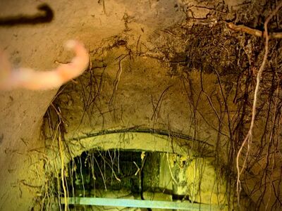 Podziemne przejście pod polsko-białoruską granicą. Podziemne przejście pod polsko-białoruską granicą.