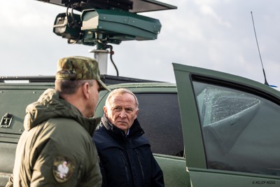 Wizyta Wiceministra SWiA na granicy polsko-białoruskiej Wizyta Wiceministra SWiA na granicy polsko-białoruskiej