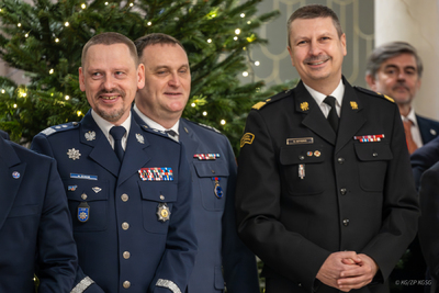 Spotkanie wigilijne w Komendzie Głównej Straży Granicznej 