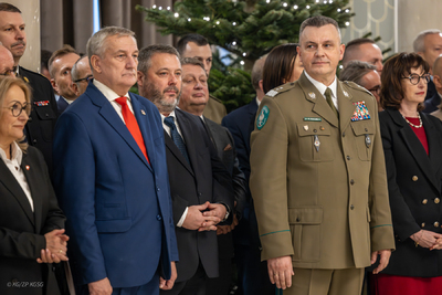 Spotkanie wigilijne w Komendzie Głównej Straży Granicznej 