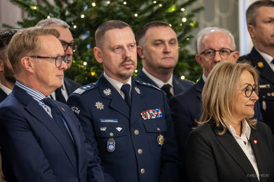 Spotkanie wigilijne w Komendzie Głównej Straży Granicznej 