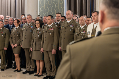 Spotkanie wigilijne w Komendzie Głównej Straży Granicznej 